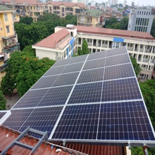 Hệ Thống Lắp Đặt Điện Năng Lượng Mặt Trời Cho Trường Học Tại Đắk Nông