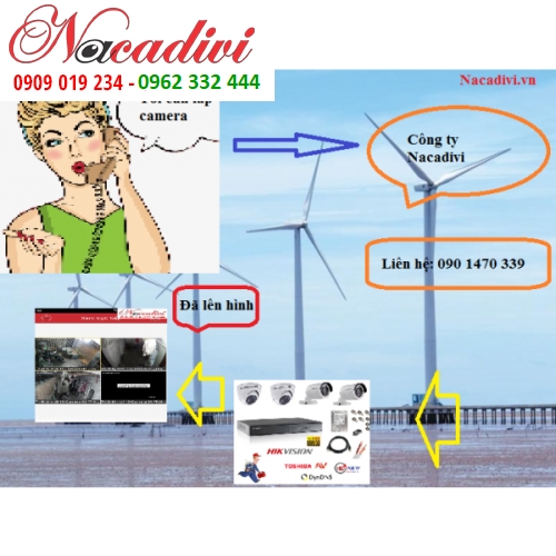 LẮP ĐẶT VÀ PHÂN PHỐI CAMERA SÓC TRĂNG, Lắp camera Sóc Trăng