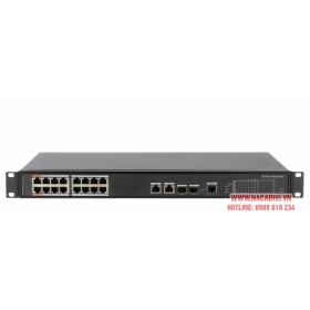16-port 10/100Mbps+2-port SFP PoE Switch KBVISION KX-CSW16SFP2