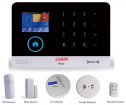 BÁO TRỘM THÔNG MINH SHARP SH-AS05 BẰNG SIM KHÔNG DÂY