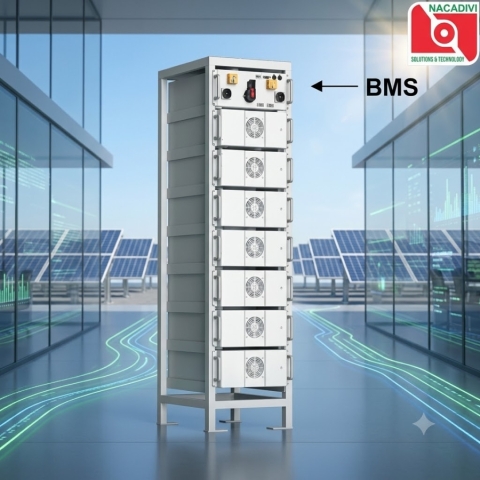 BMS SolaX cho tủ pin Rack 14.3kWh – TBMS R15 IP20