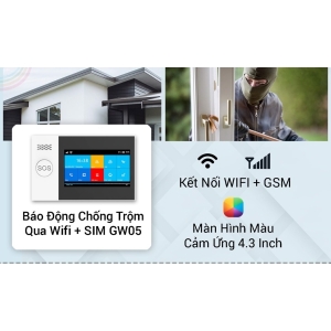  BỘ BÁO TRỘM QUA SIM VÀ GSM  GW05