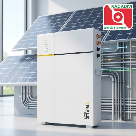 Bộ pin lưu trữ SolaX 15kWh áp thấp – T-BAT-SYS-LV D150 Pro