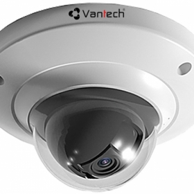 Camera IP 2.0 Megapixel Full HD Mini Dome chống phá hoại VANTECH VP-130N