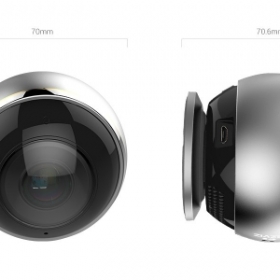 Camera IP Fisheye hồng ngoại không dây 3.0 Megapixel EZVIZ C6P CS-CV346-A0-7A3WFR