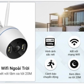 Camera IP hồng ngoại không dây 2.0 Megapixel SmartZ FX6