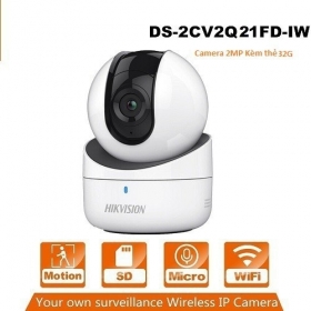 Camera IP Không Dây Wifi HIKVISION DS-2CV2Q21FD-IW(W)