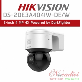 Camera IP Mini speed dome 4MP DS-2DE3A404IW-DE