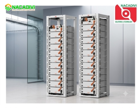Giá đỡ (đế lắp đặt/chân rack) cho hệ thống Pin lưu trữ cao áp GoodWe 5.12kWh