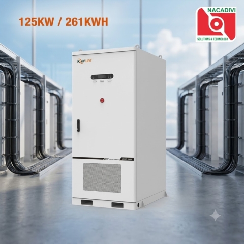 Hệ thống lưu trữ năng lượng ESS 125kW/261kWh – ESS-AC-TRENE