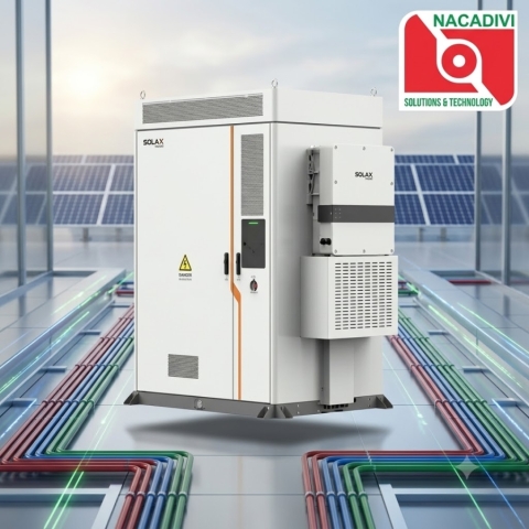 Hệ thống lưu trữ năng lượng SolaX 60kW/200kWh – AELIO CABINET P60B200