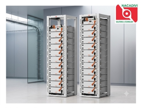 Hệ thống pin lưu trữ cao áp công suất cực đại GW56.3-BAT-G10