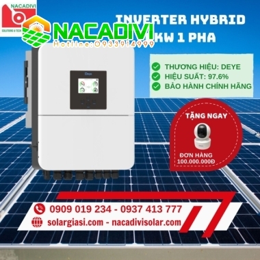 INVERTER HYBRID DEYE 6kW 1 PHA SUN-6K-SG04LP1-EU-SM2
