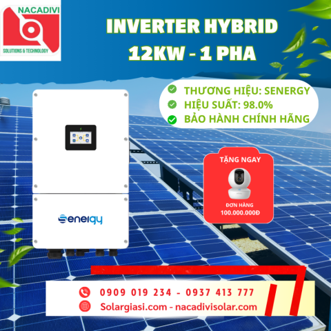INVERTER HYBRID SENERGY 12KW - 1PHA SE SE 12K PRO