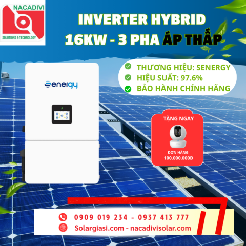 INVERTER HYBRID SENERGY 16KW - 3PHA SE-16K-Pro3