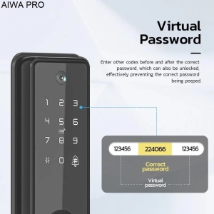 Khóa Cửa An Ninh Có Camera  AW-650