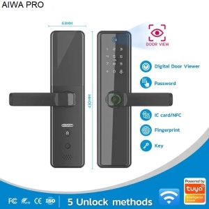 Khóa Cửa An Ninh Có Camera  AW-650