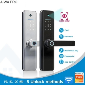 Khóa Thông Minh Vân Tay Camera Mắt Mèo AW-660 