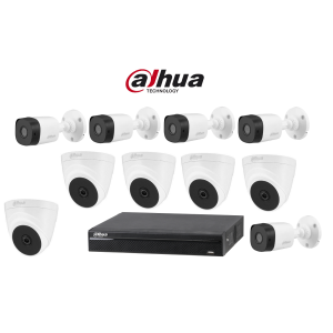 Lắp Đặt Trọn Bộ 10 Camera Dahua 2.0mpx