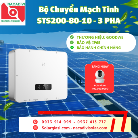 Phụ kiện cho inverter hybrid áp cao STS200-80-10