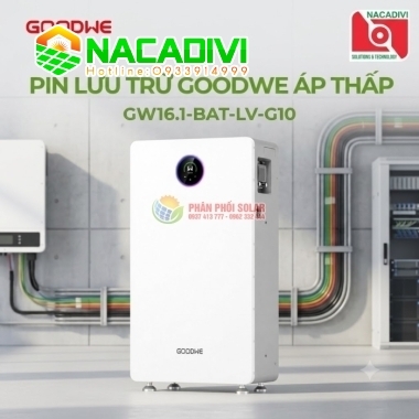 Pin lưu trữ Lithium-ion (LiFePO4) áp thấp GW16.1-BAT-LV-G10