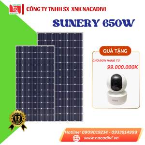 Pin SUNERGY 650W