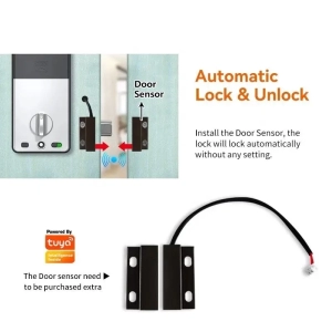 Smart Lock Khóa Cửa Kỹ Thuật Số Tuya AW-701 Nguồn Dự Phòng USB