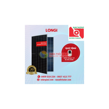 Tấm Pin LONGI 620W Năng Lượng Mặt Trời
