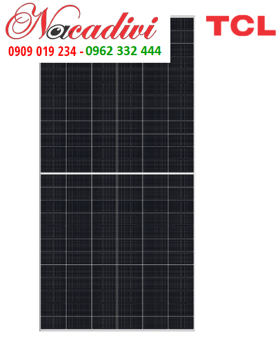 Tấm pin năng lượng mặt trời TCL  Solar 625W 2 mặt kính – HSM-ND66 GR625