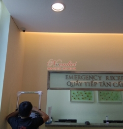 THI CÔNG LẮP ĐẶT CAMERA CHO BỆNH VIỆN QUỐC TẾ MALAYSIA