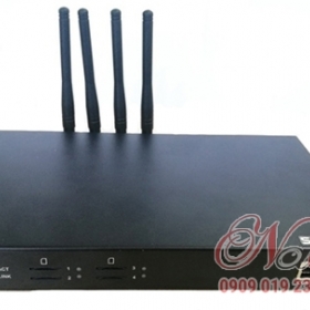 Thiết bị mạng GSM 4 kênh dùng SIM 2G, 3G, 4G Synway SMG4004-4LC